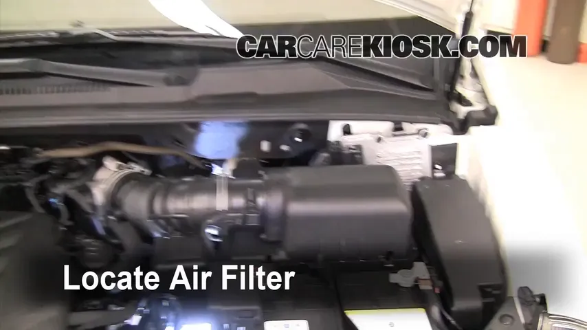 2010 Kia Sedona LX 3.8L V6 Air Filter (Engine)